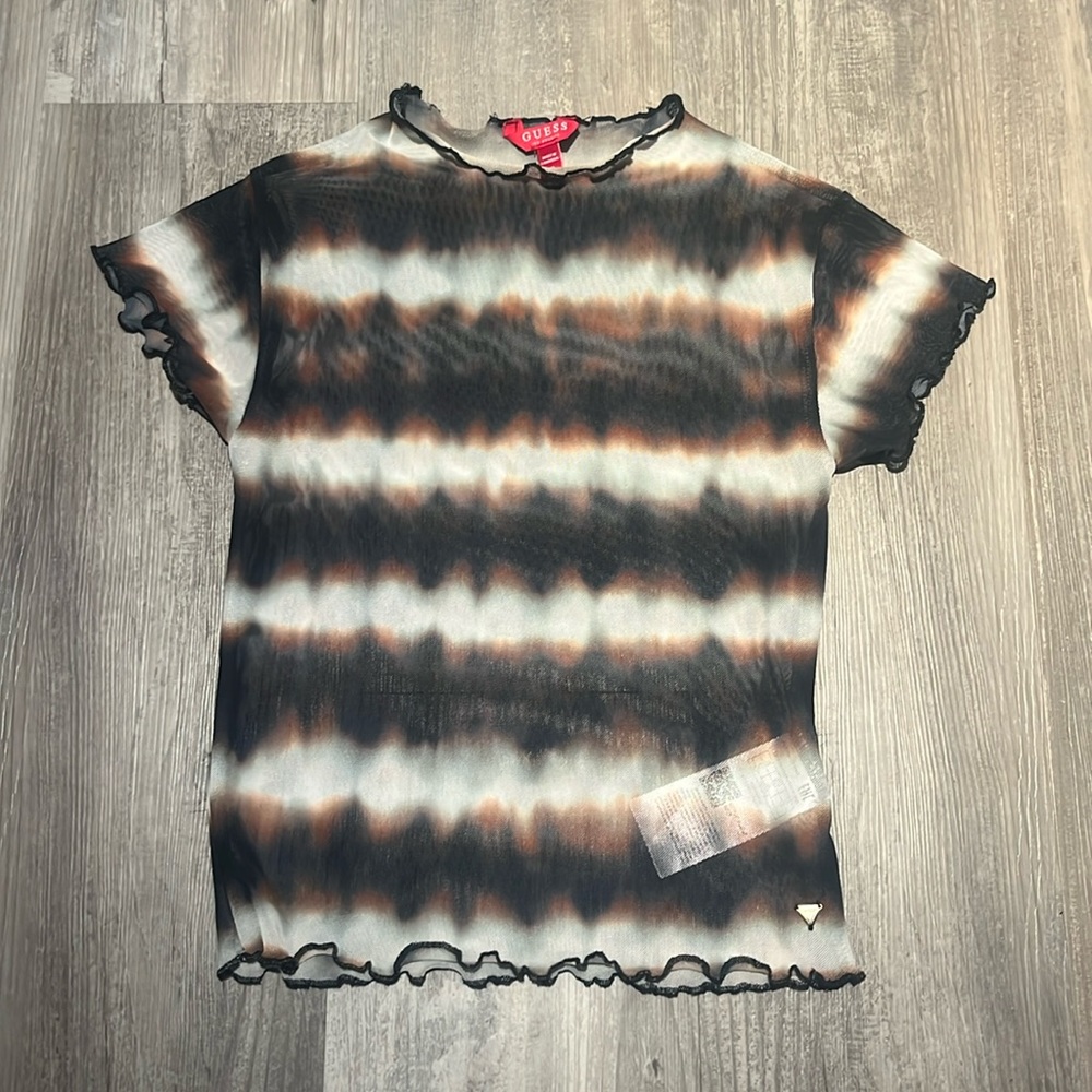 guess mesh shirt